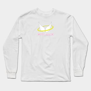 Earth Angel logo Long Sleeve T-Shirt